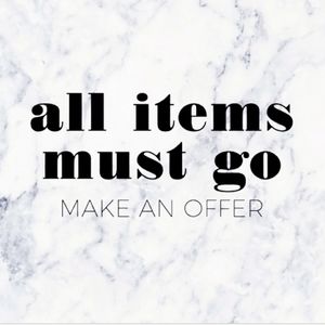 Welcome! All offers considered